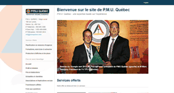 Desktop Screenshot of pmuquebec.com